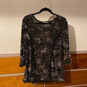 Velvet blouse